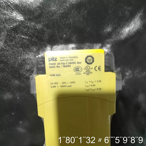 正品安全继电器 e5.13p C 24VD