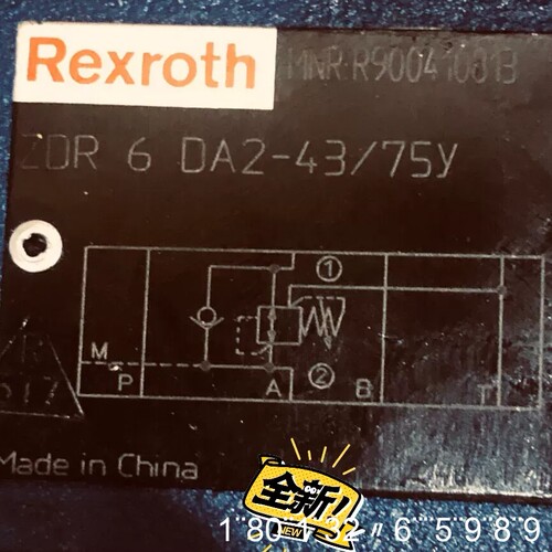 ZDR 6 DA2-43/75y液压阀R90048