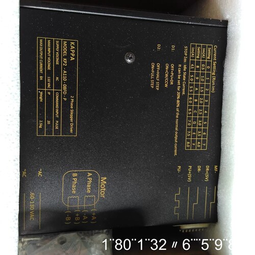 两相步进驱动器KP2-A110-08FD-P