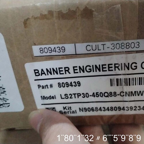 邦纳BANNER安全光幕LS2TP30-450Q88-CNM