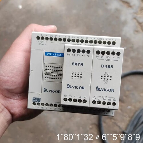 VIGOR丰炜PLC，VS1-24MT-D，带VS-8XYR