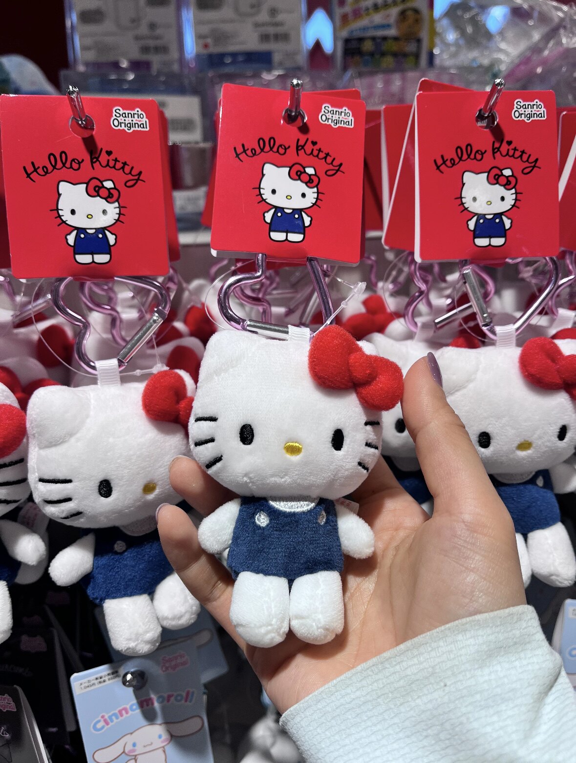 日本正版hellokitty挂件sanrio三丽鸥智秀同款凯蒂猫包包挂饰礼物