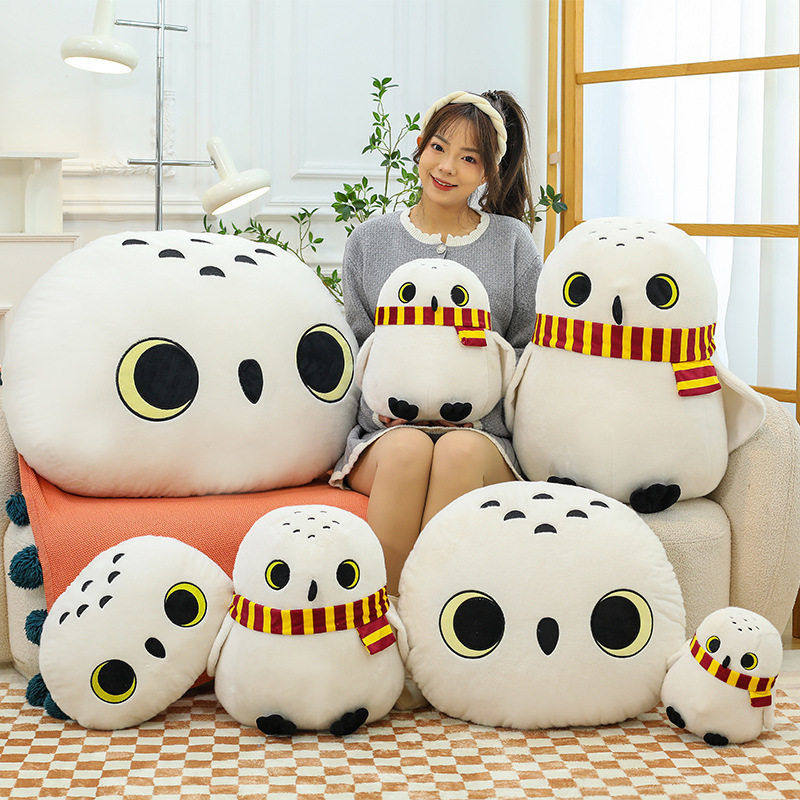 跨境猫头鹰毛绒玩具哈利波特童趣可爱毛绒玩偶抱枕雪鸮海德威毛绒,玩具/童车/益智/积木/模型,毛绒/玩偶/公仔/布艺类玩具,淘宝优惠券,粉丝福利购,淘宝优惠卷