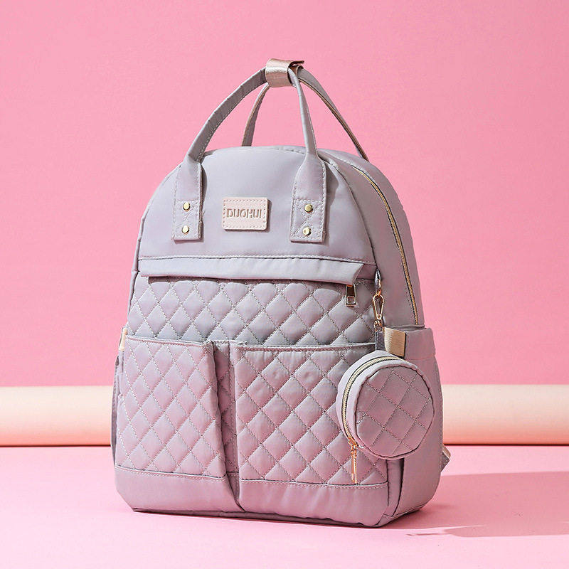 菱格绣线妈妈遛娃包 大容量新款母婴包双肩 时尚防泼水尿布妈咪包,孕妇装/孕产妇用品/营养,妈咪包/袋,淘宝优惠券,粉丝福利购,淘宝优惠卷