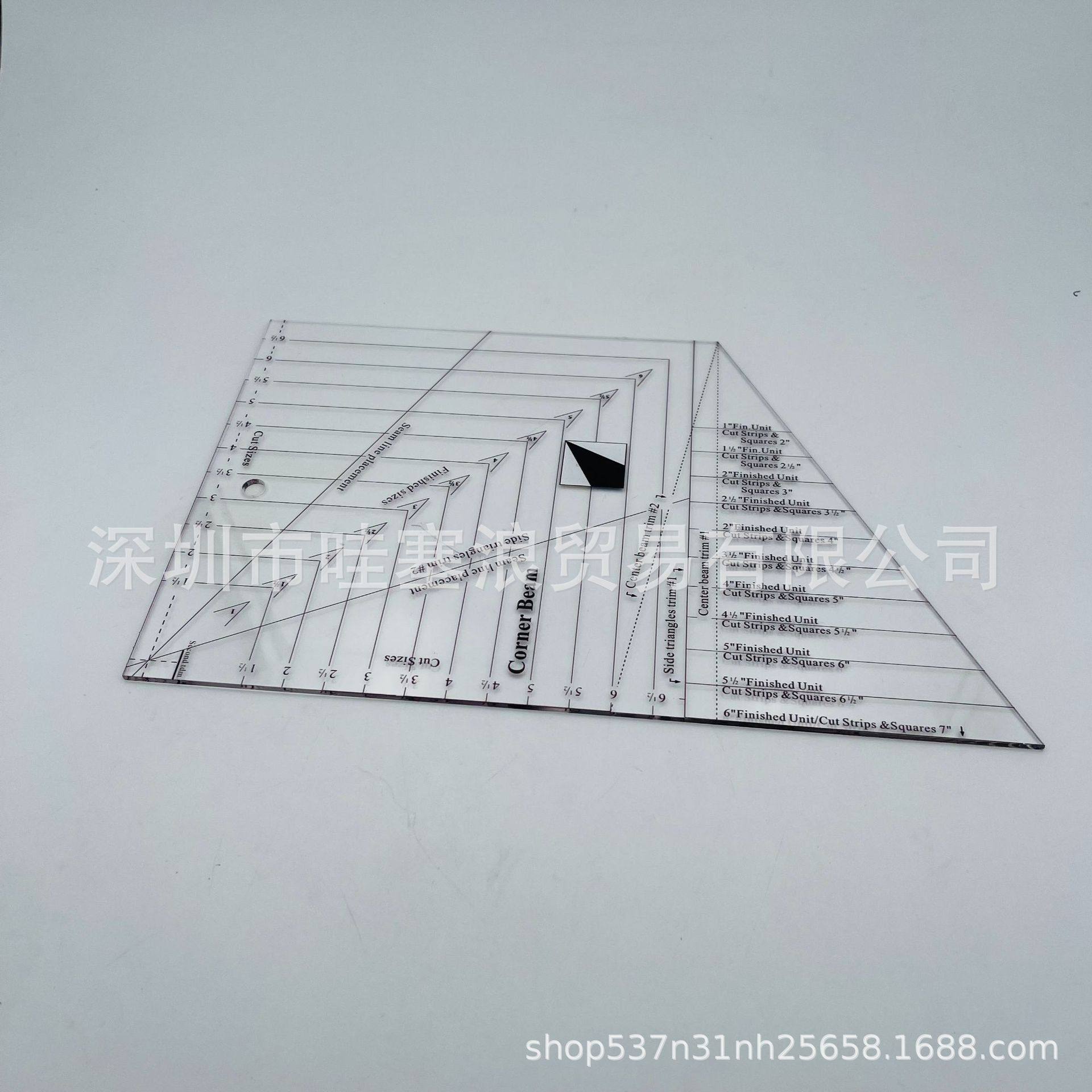 CORNER BEAM 枫叶拼布尺 缝模板拼布模板 DIY垫子舒适模板缝纫,文具电教/文化用品/商务用品,各类尺/三角板/量角器,淘宝优惠券,粉丝福利购,淘宝优惠卷