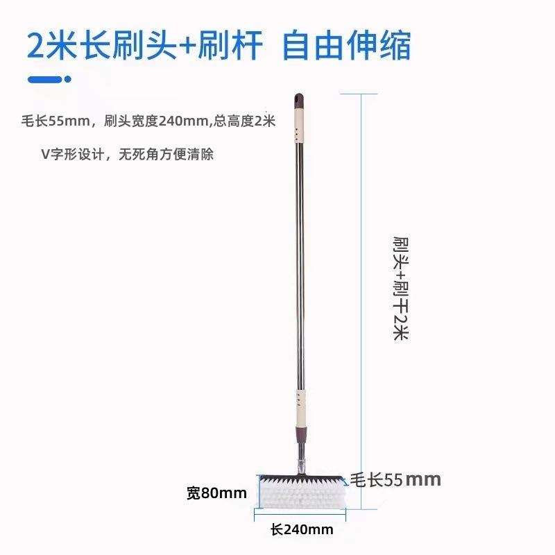 自助洗车拖把专用不伤车漆吸水软毛刷伸缩式除尘清洗不掉毛长杆採