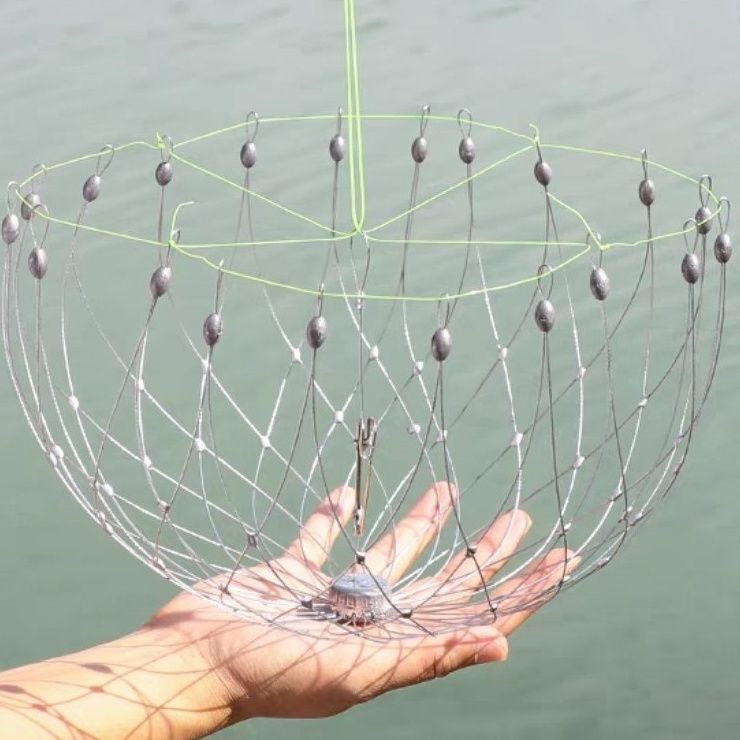 全自动钓鱼神器黑科技手竿新款钓鱼套装全套捕蟹螃蟹笼