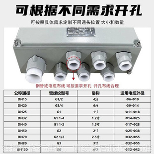 防爆配电箱控制照明动力开关仪表箱检修箱照明箱