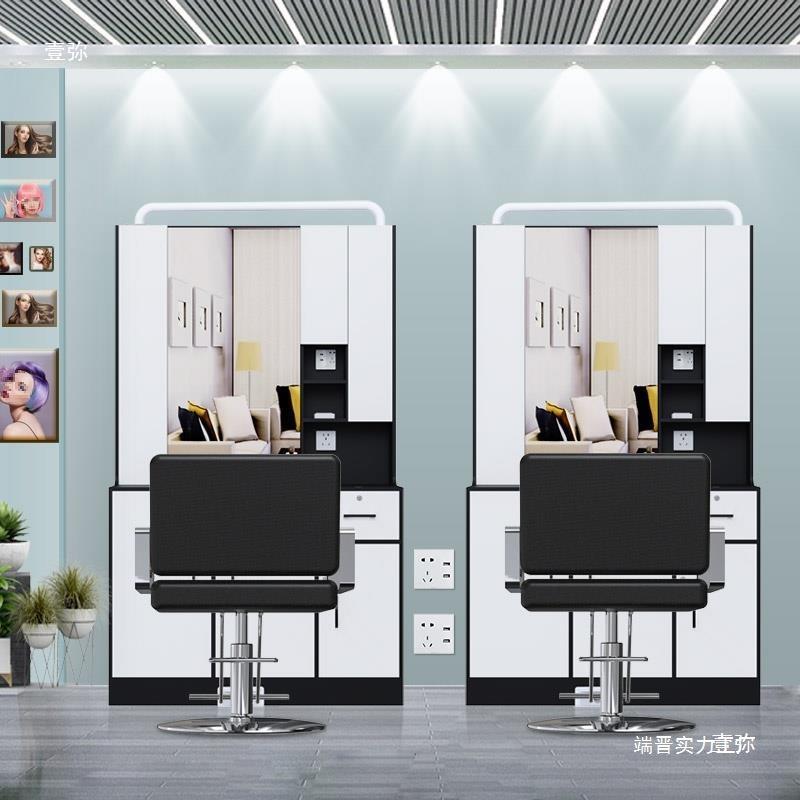 快剪理发店设备全套 吸发器 速剪柜 剪发柜 镜台 理发店