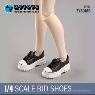 四分bjd娃鞋厚底帆布鞋胶鞋运动鞋 生姜 阿琅 狗狗体 咪咪狗现货