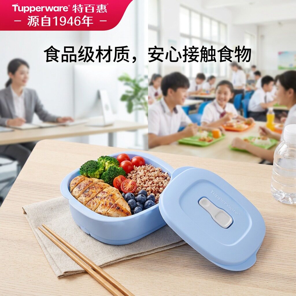 特百惠2026新款微波层叠饭盒