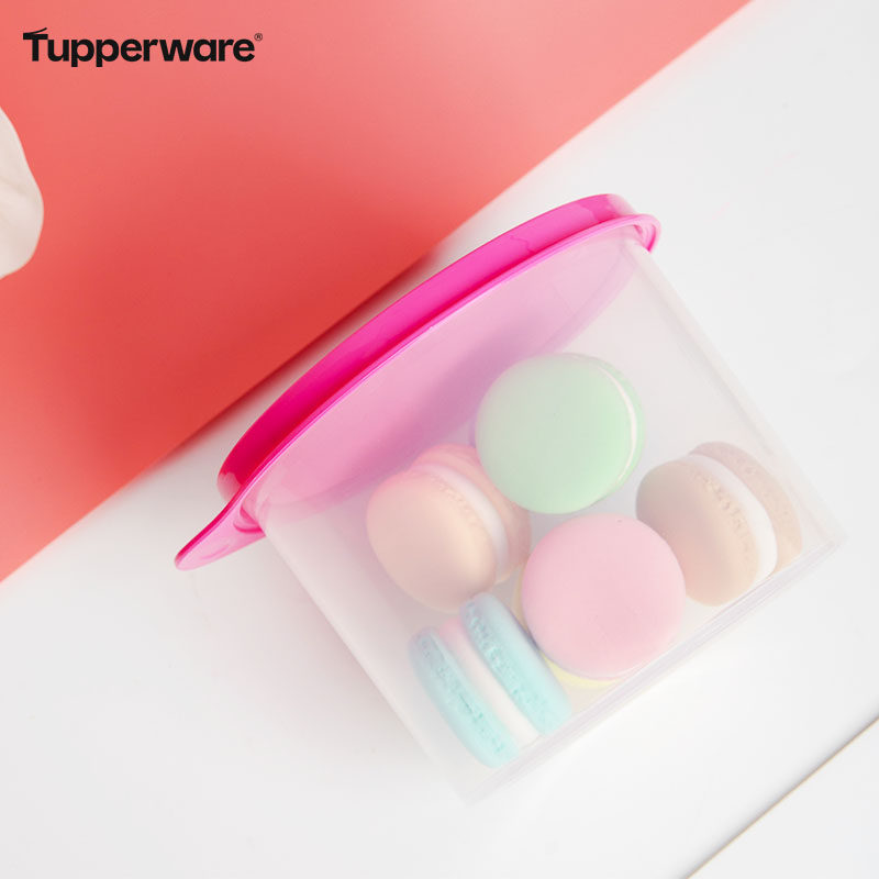 【直播专享】特百惠600ml圆罐食品级塑料保鲜水果密封盒冰箱专用,餐饮具,随手杯,淘宝优惠券,粉丝福利购,淘宝优惠卷