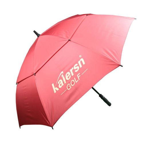 Kaiersn尔夫伞双层30寸大号自动开雨伞直杆伞加固抗风晴雨伞