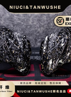 小牛电动车NQI全系列U+B摩托车改装碳纤维斜纹锻造WMW GZP前挡泥