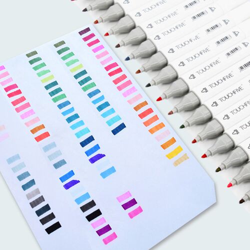 TouchFIVE 60/80/168 Colors Markers Set Manga DrTawing Marker
