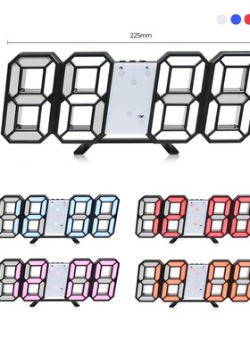 LED Clock Alarm Watch SB Charge ElEectronic Digital Clocks W