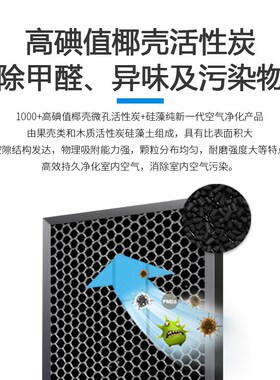 适配sharp夏普声宝空气净化器滤网KC-JH70TG/JH60T/FX-J80A-W滤芯