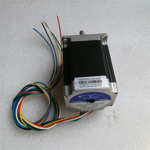 YK57HB76-03pA-833F  1.8度 3A 四相六线 研控电机