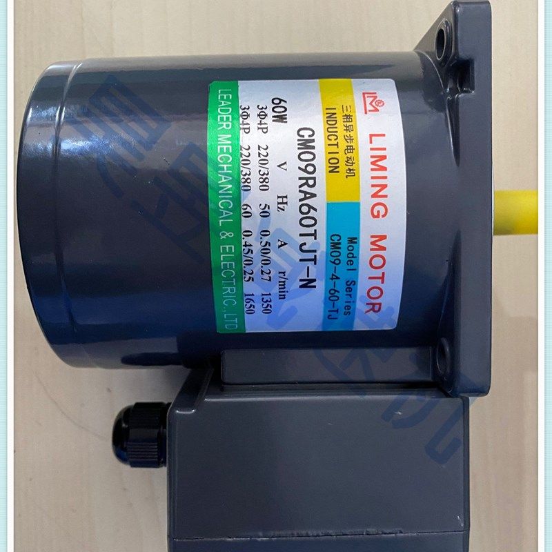 LIMINGMOTOR加工压板新款利明马达LEER电机CM09RA60RTTNCM09460T