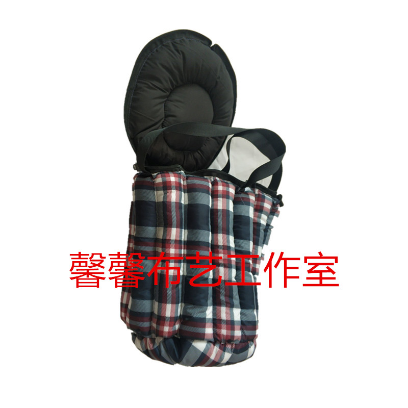 全新背带式加f厚保温包袋子手提饭盒袋便当包圆形单层橡塑圆桶带