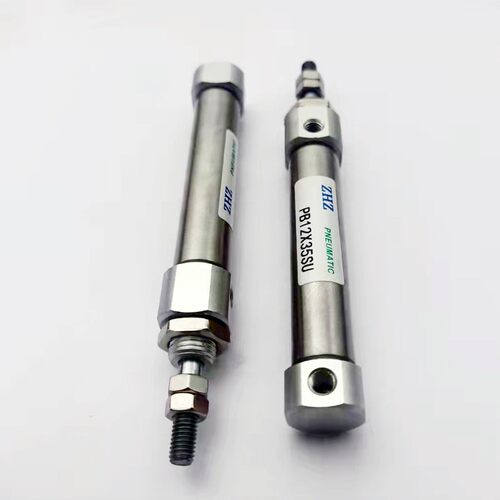 小型气动迷你气缸PB16X5X10X15X20X30X40X45X50X75X100X125X200SU