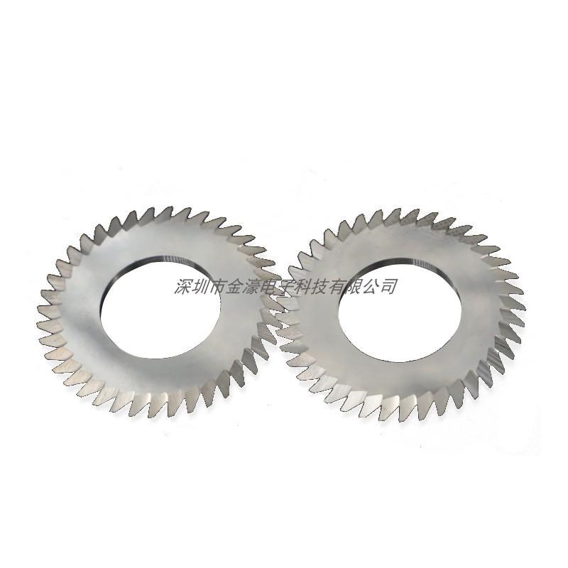 PCB电线路板全钨钢v-cut刀片坑卡割机钻石V槽锯片铣刀片