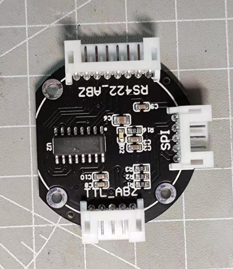 磁编码器角度传感器TLE5012B高精度15位ABZSSPIRS422