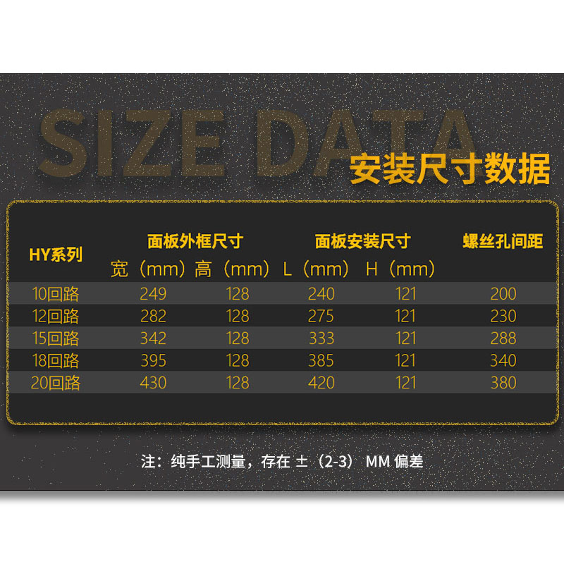 HY型塑料盖板家用面板面盖强电箱盖子照明PZ30配电箱配电箱盖板