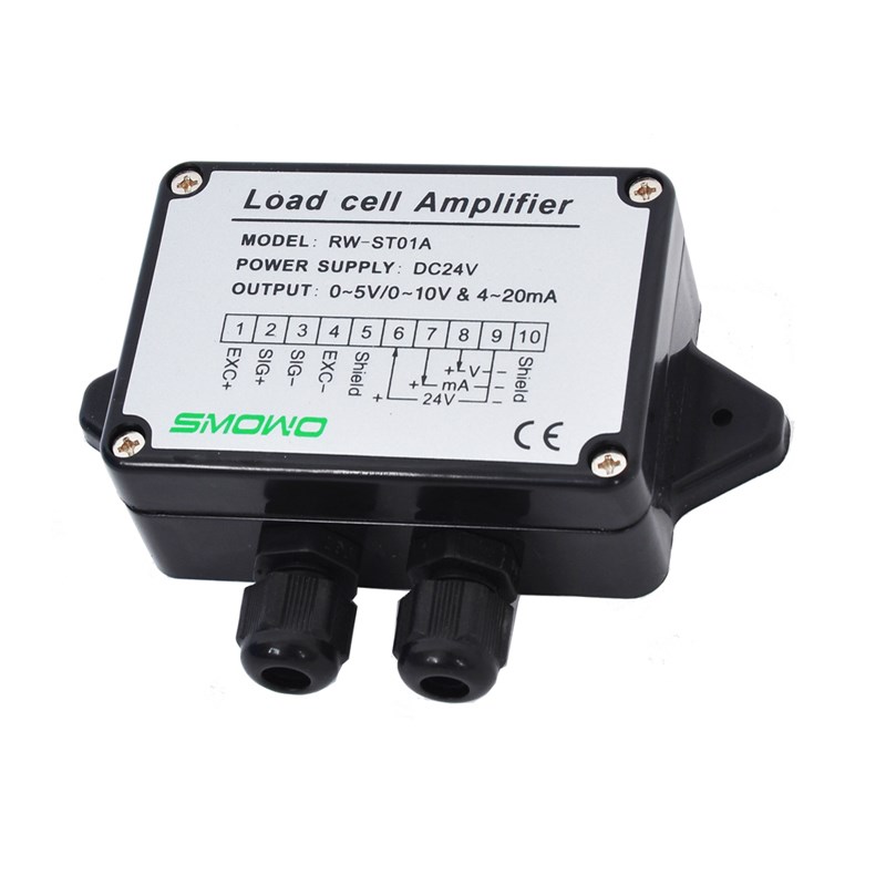 上海天贺称重扭矩变送器应变信号放大器RW-ST01A输出4~20mA&0~5V