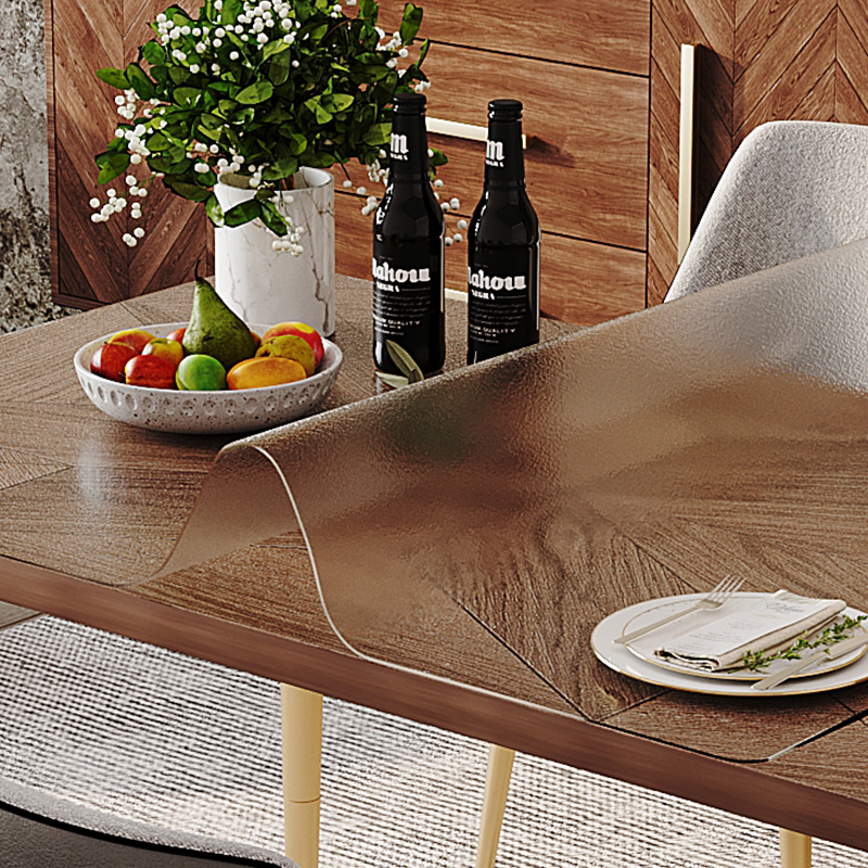 透明pvc餐桌布免洗防水防油防烫茶几桌垫L 水晶板软玻璃桌面保护