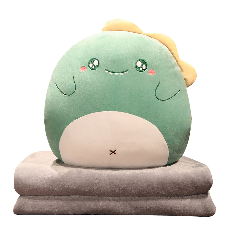 抱枕被子两用办公室午睡枕头毯子二合一靠枕被子车载空调被睡觉女