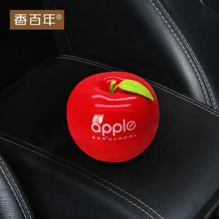 香百年汽车香膏固体车用香水淡香车载香薰香盒女车内除味用品香薰