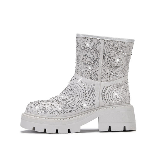 商场同款羊皮毛一体防滑雪地靴