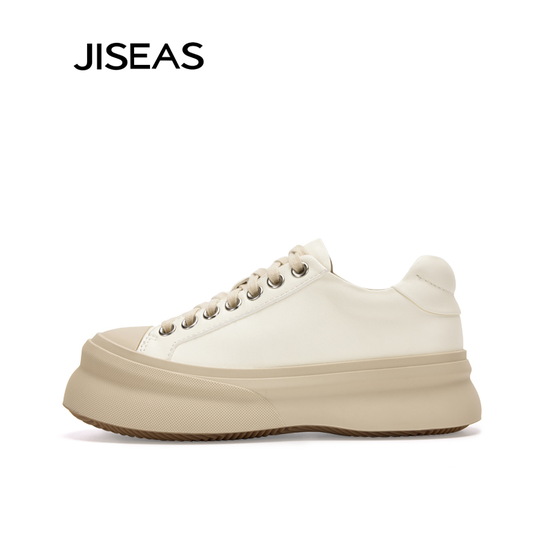 商场同款厚底真皮透气时尚休闲鞋