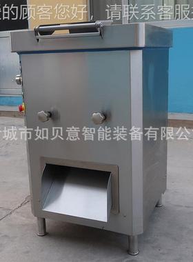 商用肉五花肉切机现货类切片片设备 不锈ZES钢猪大肠切段 机