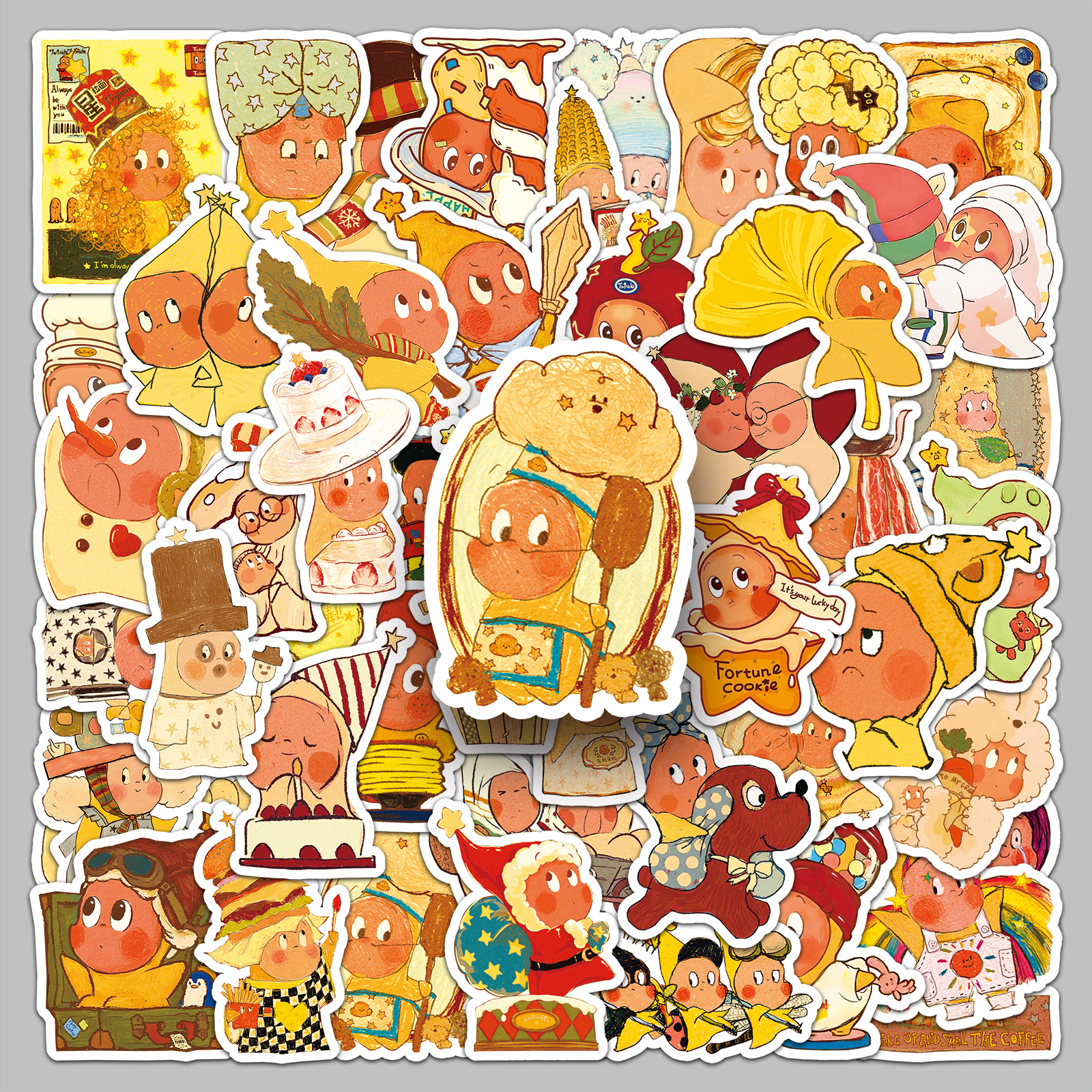 Twinkle星星人手机壳贴纸可爱DIY