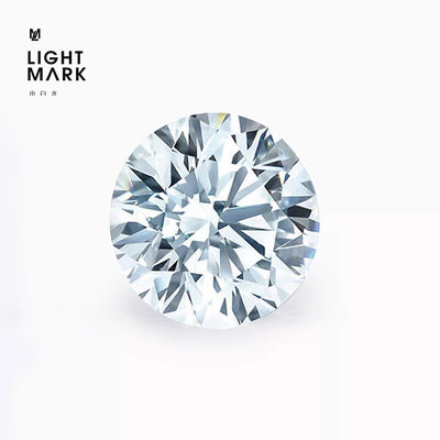 LIGHT MARK/小白光裸钻定制1克拉求婚钻石戒指IGI/GIA证书