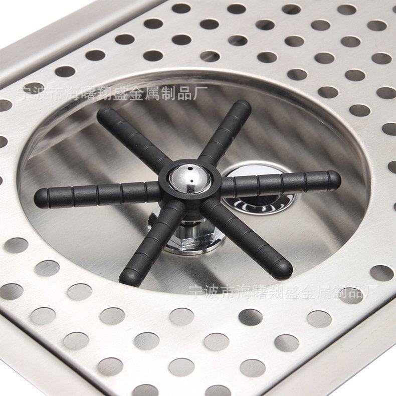 40cm不锈钢接水沥水盘洗杯机器咖啡厅304不锈钢洗杯器吧台嵌入式,厨房电器,咖啡机配件及辅料,淘宝优惠券,粉丝福利购,淘宝优惠卷