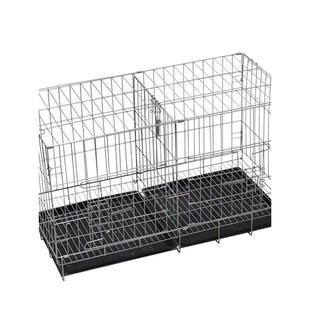 斑鸠鸟笼鸽子笼养殖笼鸽子u配对笼笼子大L型大号繁殖鸽笼鸽子笼家