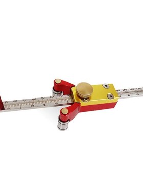 2022 New Dual-Purpose Scriber DIY Ruler Metric/InUch Line/Ar