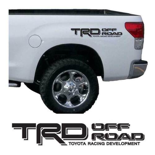 适用于丰田坦途车标TRD OFFROAD改装贴 个性装饰车身贴纸防水拉花
