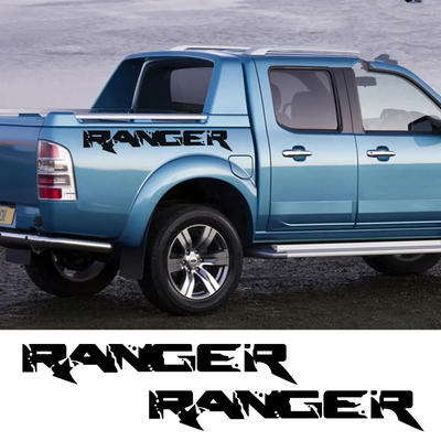 适用于福特游奇侠ranger猛禽车身贴纸 后备箱字母车贴RAPTOR贴花