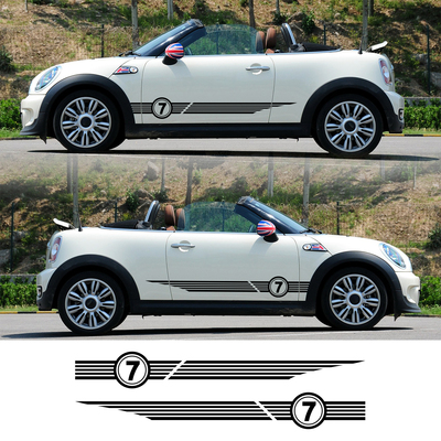 适用于宝马mini Cooper R56R57R58R59R61R60F60F55F56F54汽车贴纸