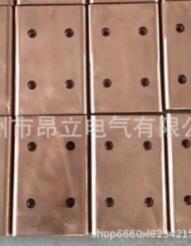 无铁高含铜量耐磨摩电道刚体滑触线碳刷 滑块 滑板150x100x15