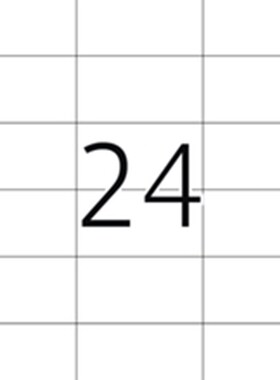 HERMA 4469n 豪玛A4-20张绿色打印标签70.0x37.0mm