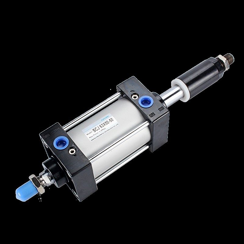 亚德客SaCT倍力 多位置气缸SCT32/40/50/63/80X25X40X50X63X80X10