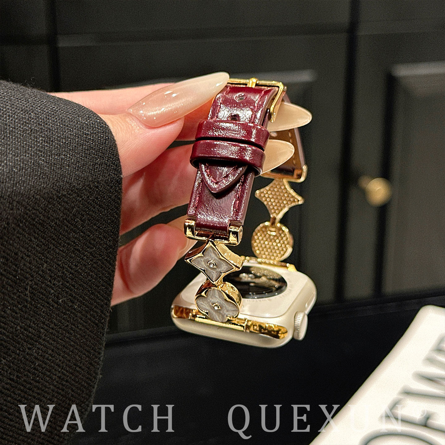 时尚SE配件41mm智能s7s6秋冬星星