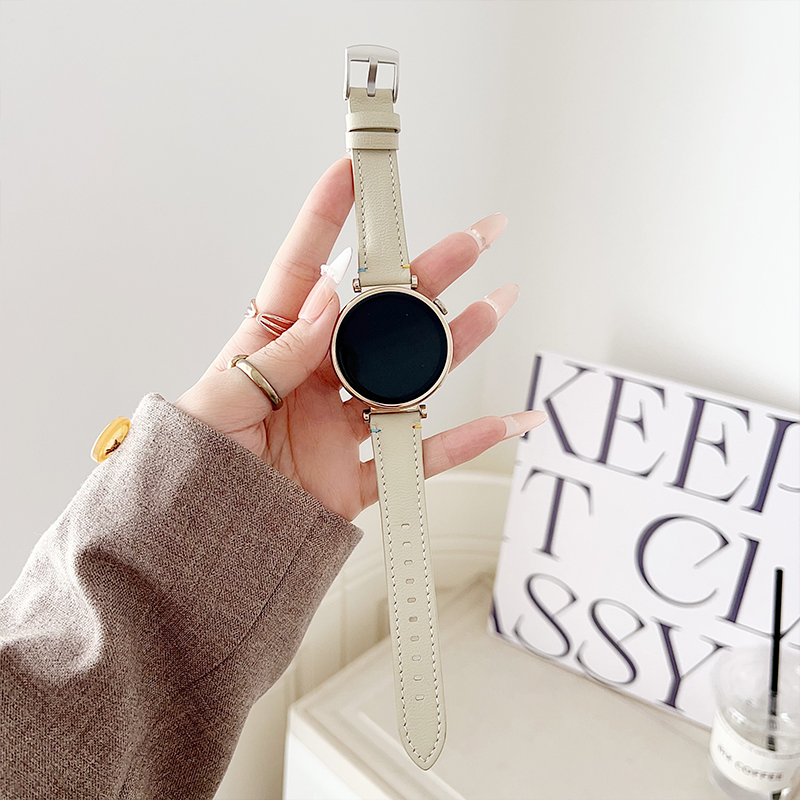 适用华为GT6车线小羊皮表带