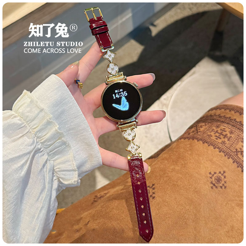 知了兔GT6/Watch表带41mm真皮