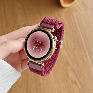 41mm智能手表链watch4 女士编织磁吸3系列女款 3pro手表带高级感watchgt2专用腕表 4新款 适用华为gt6手表带gt5